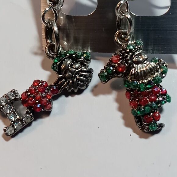 Santa earrings - Picture 3 of 4